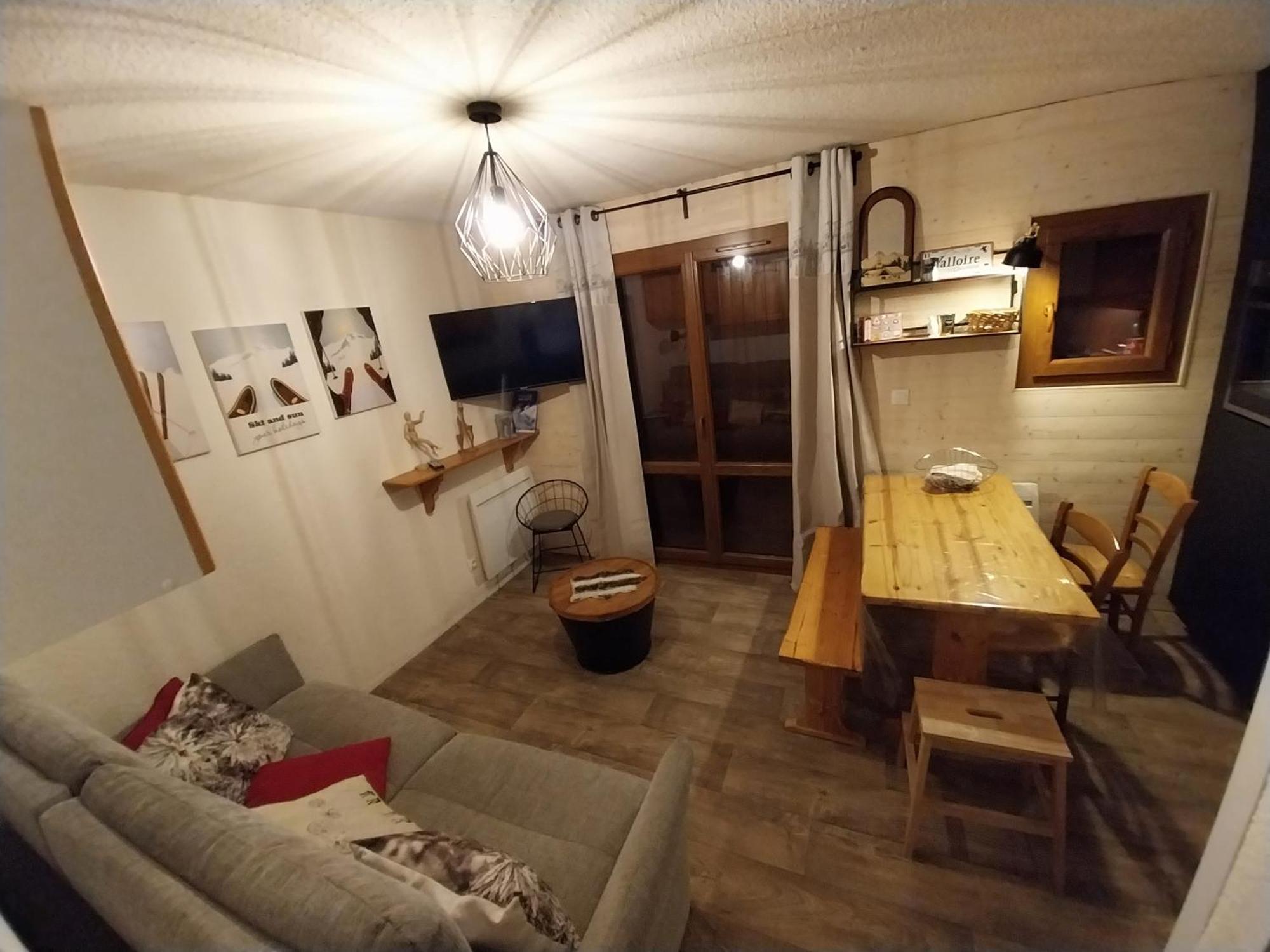 Ferienwohnung Valloire, Studio 22M2, Tout A Pied, Remontees Mecaniques A 100M Exterior foto